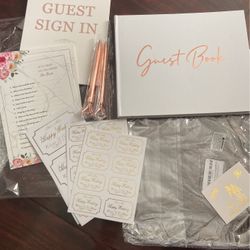 Wedding Guest Book Brand New
