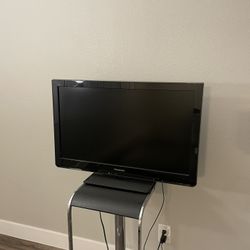 Black Panasonic TV