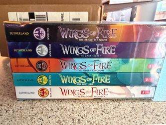 Wings of Fire Books 1–5 Box Set – Brand New
