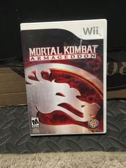 Mortal Kombat Armageddon  Nintendo wii