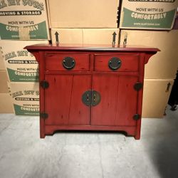 Accent table/cabinet/buffet/entertainment center
