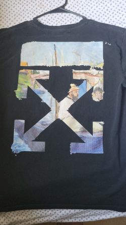 Off-White Edouard Manet Boat Studio Claude Monet Arrows Shirt
