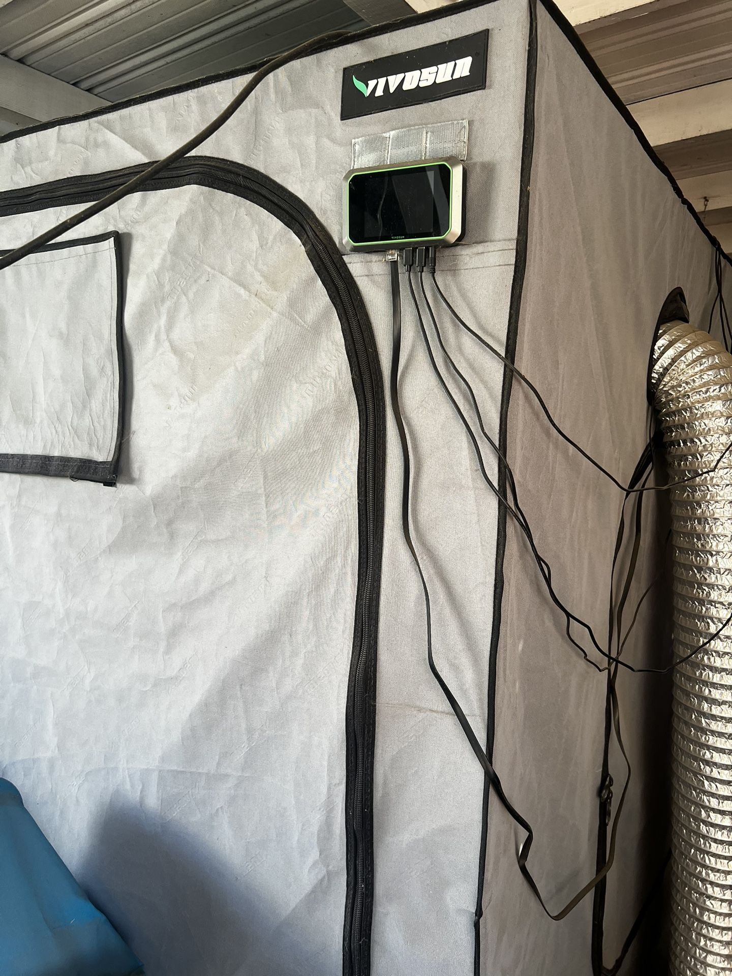 5x5 Gray Grow Tent