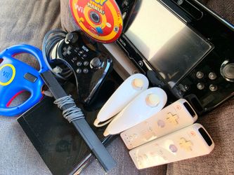 Nintendo Wii U Bundle with Controllers & Accessories - SUPER LOW PRICE