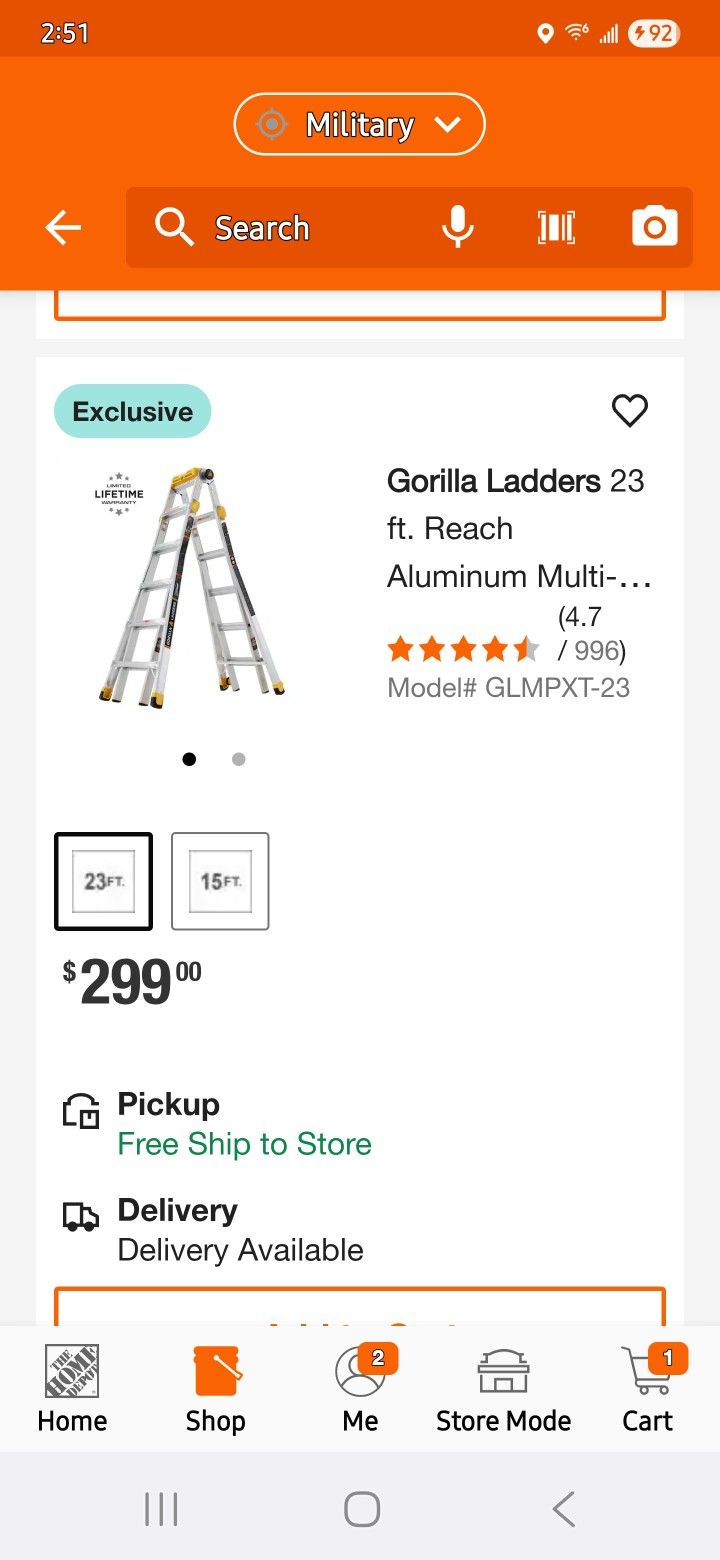Gorilla Ladder