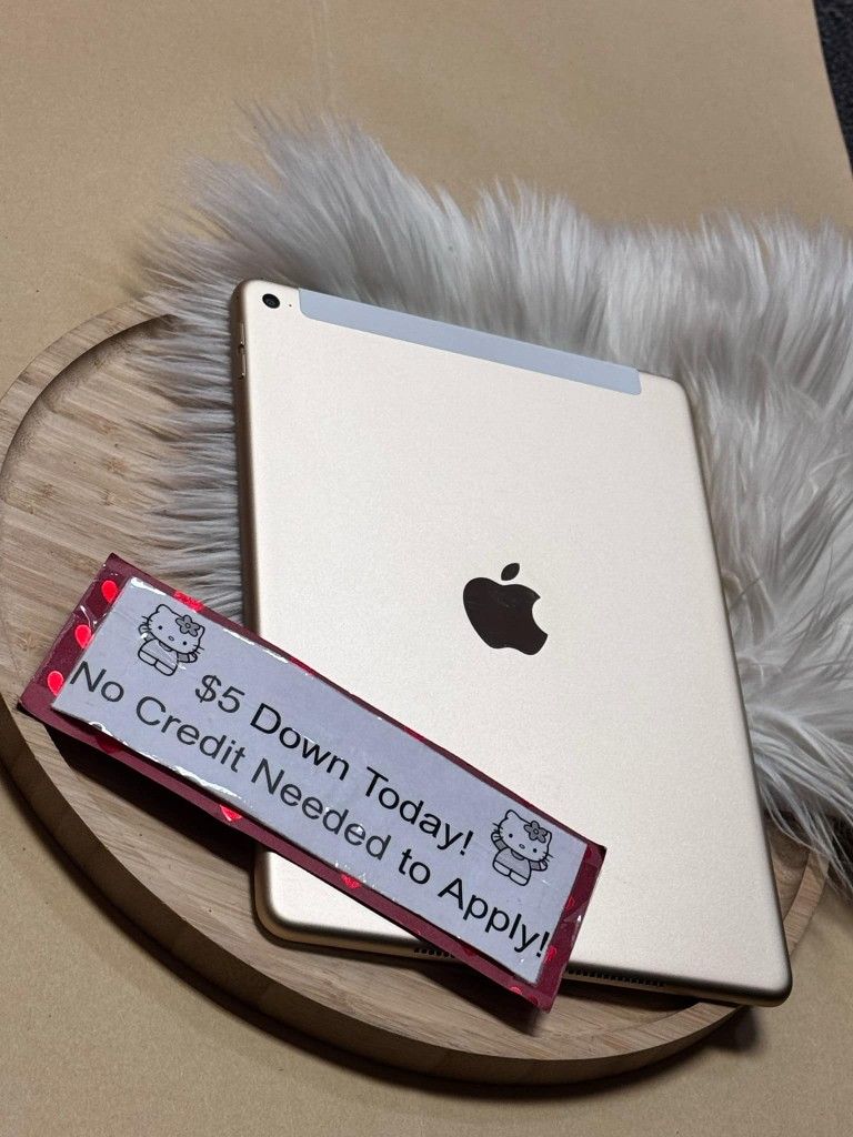 Apple IPad Air 2nd Generation Tablet - $1 To Take it Home same Day and Pay the Rest later!