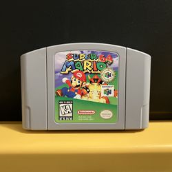 Super Mario 64 for Nintendo 64 video game console system n64 cartridge Bros brothers  SM64