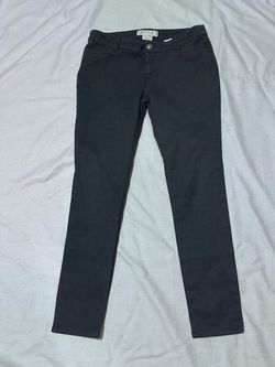 Black Slim Straight Pants Michael Kors