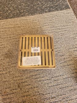 Brass Grate Drain.  Paver/drain