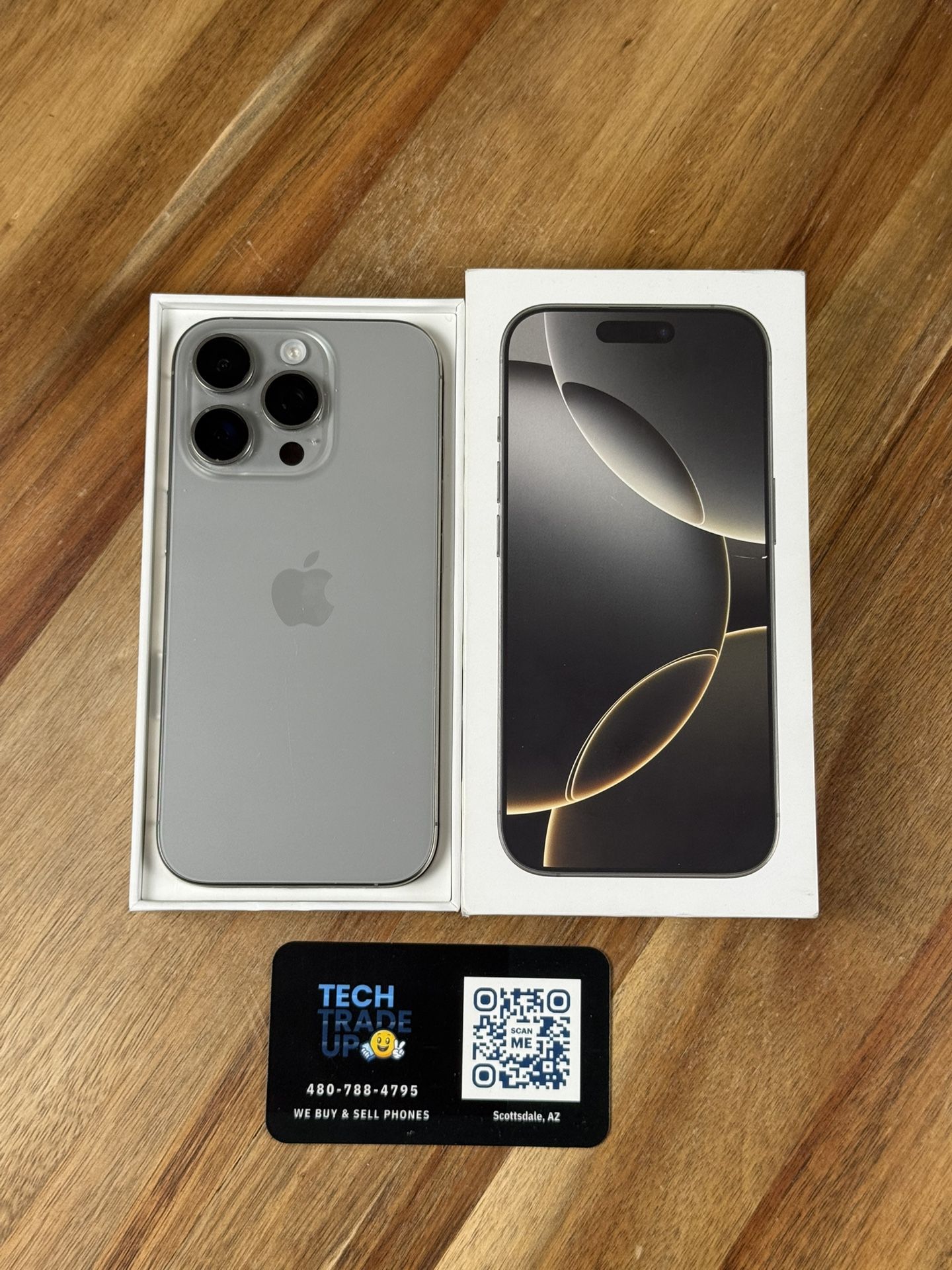 iPhone 16 Pro 128Gb Natural 🩶 Unlocked *Free Delivery At Full Price*