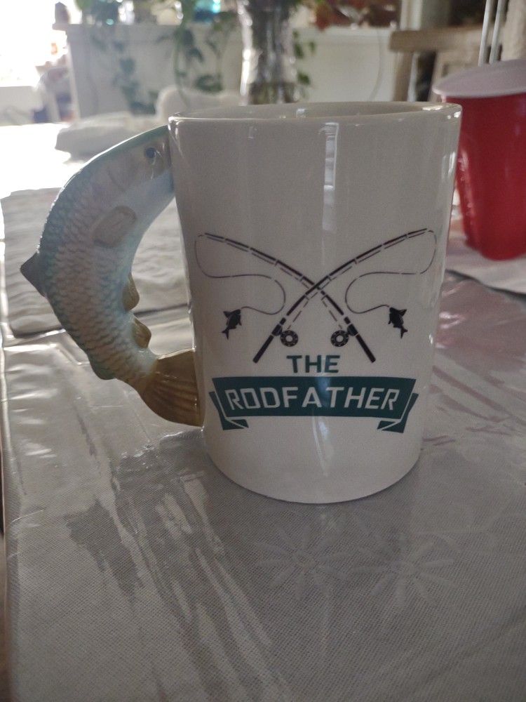 Rodfhater Coffee Cup Fish Handle