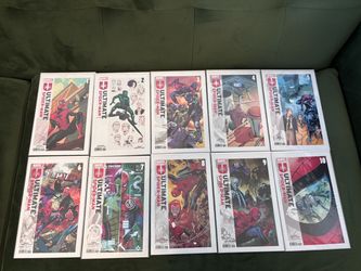 Comic Books and Box for Sale