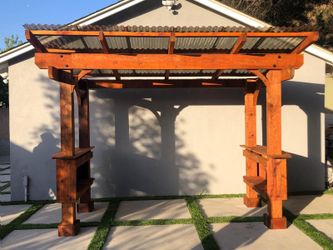 Custom Wood Pergola