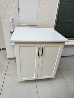 Marble Top Cabinet 