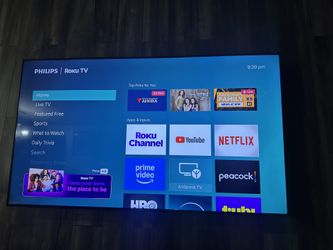 Phillips TV 75" Used