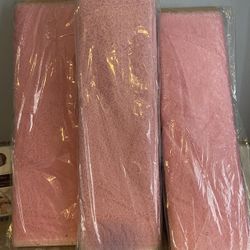 24 yards total•let’s pretend pink swirl organza cloth•58” wide•all for $30