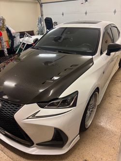 Lexus carbon fiber hood gen 3is 14-20