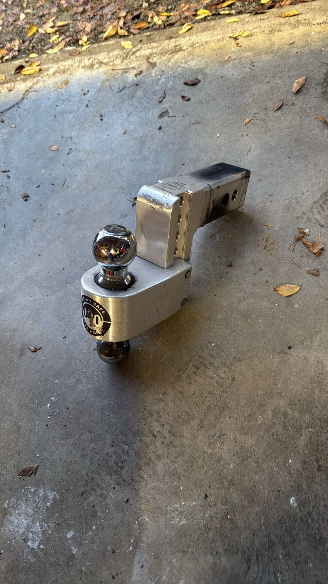 Weight Safe Receiver Hitch 4 Inch Drop