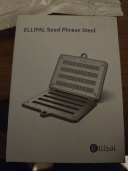 ELLIPAL Seed Phrase Steel New 