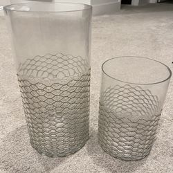 Beautiful Glass Canisters 