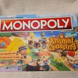  Monopoly Animal Crossing: New Horizons Edition Board Game Hasbro Gaming