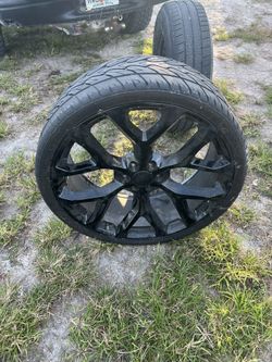 26” Wheels From 2016 Chevy Tahoe For Sale