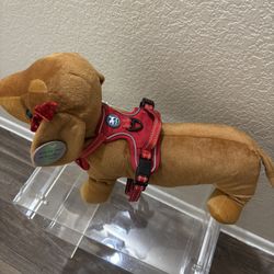 PoyPet No Pull Dog Harness, [Release on Neck] Reflective Adjustable No Choke Pet Vest with Front & Back 2 Leash Attachments, Size Xs 