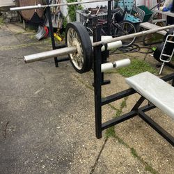 Decline Bench Plus A Straight & Incline Bench Over 300lbs Of Weights For Just $300!!!