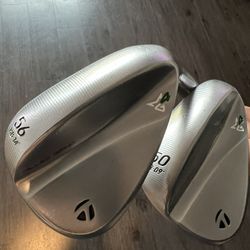 Taylormade MG4 50 And 56 Wedges Milled Grind 4