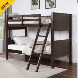 TWIN/ TWIN BUNKBED MATTRESS SOLD SEPARATELY NEW IN BOX FINANCY AVAILABLE