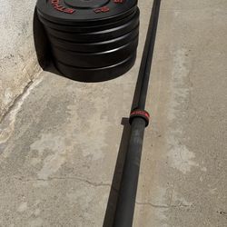 205 lb Olympic Barbell Set