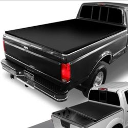 73-98 Ford F100 F150 F250 F350 Soft Roll Up Tonneau Truck Bed Cover Tapadera Cobertor 