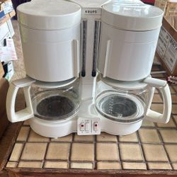 Krups Double Coffee Pots
