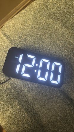 Color changing Alarm Clock
