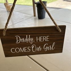 Wedding Decor Sign 
