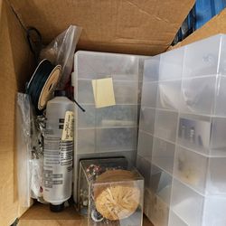 Box Of Jewelry Components