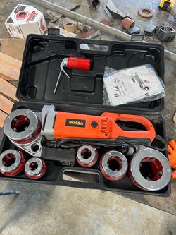 Vevor portable threader tool pipe piping