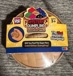 RMS CrazyFun Mystery Dumpling GOLD GLITTER EDITION Squishy Sealed