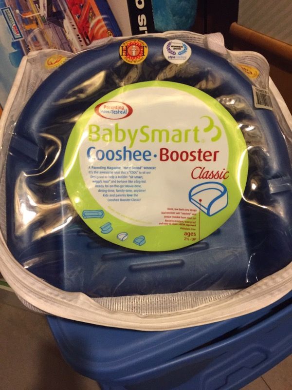 Booster seat- soft foam