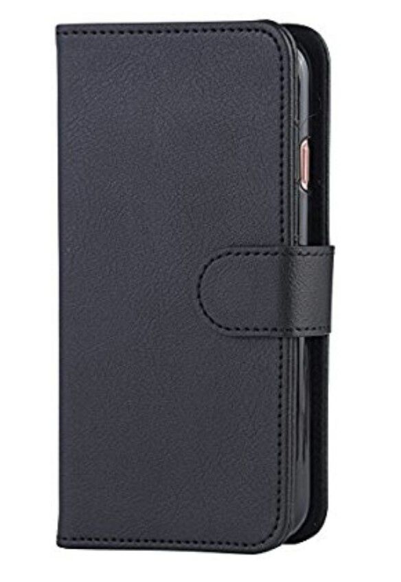 Brand New Black Case Wallet with Flip Cover and Stand for IPhone 7 / 8 !!