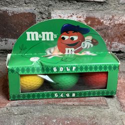 M&M’s golf club golf balls 