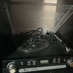 record player (it has bluetooth) 