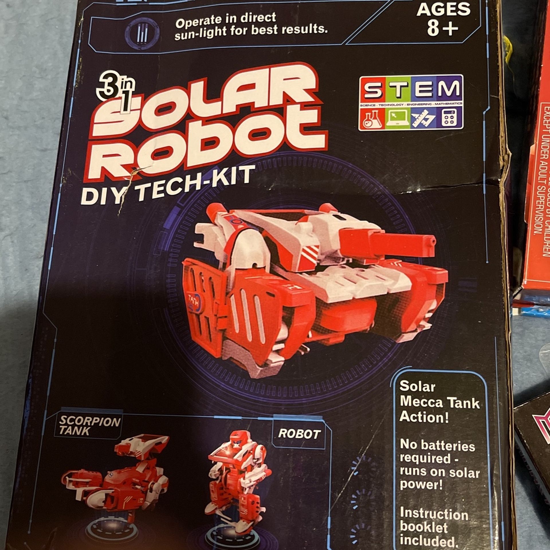 Brand New Do It Your Self Solar Robot Tech Kit