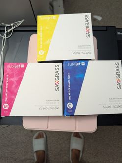 Sawgrass SubliJet-UHD SG500/SG1000 Sublimation Ink Cartridges --Bundle for $150
