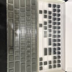 Cerakey V2 Black Blank Ceramic Keycaps - Full Set