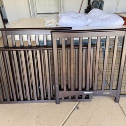 Cherry Brown Child Craft Crib