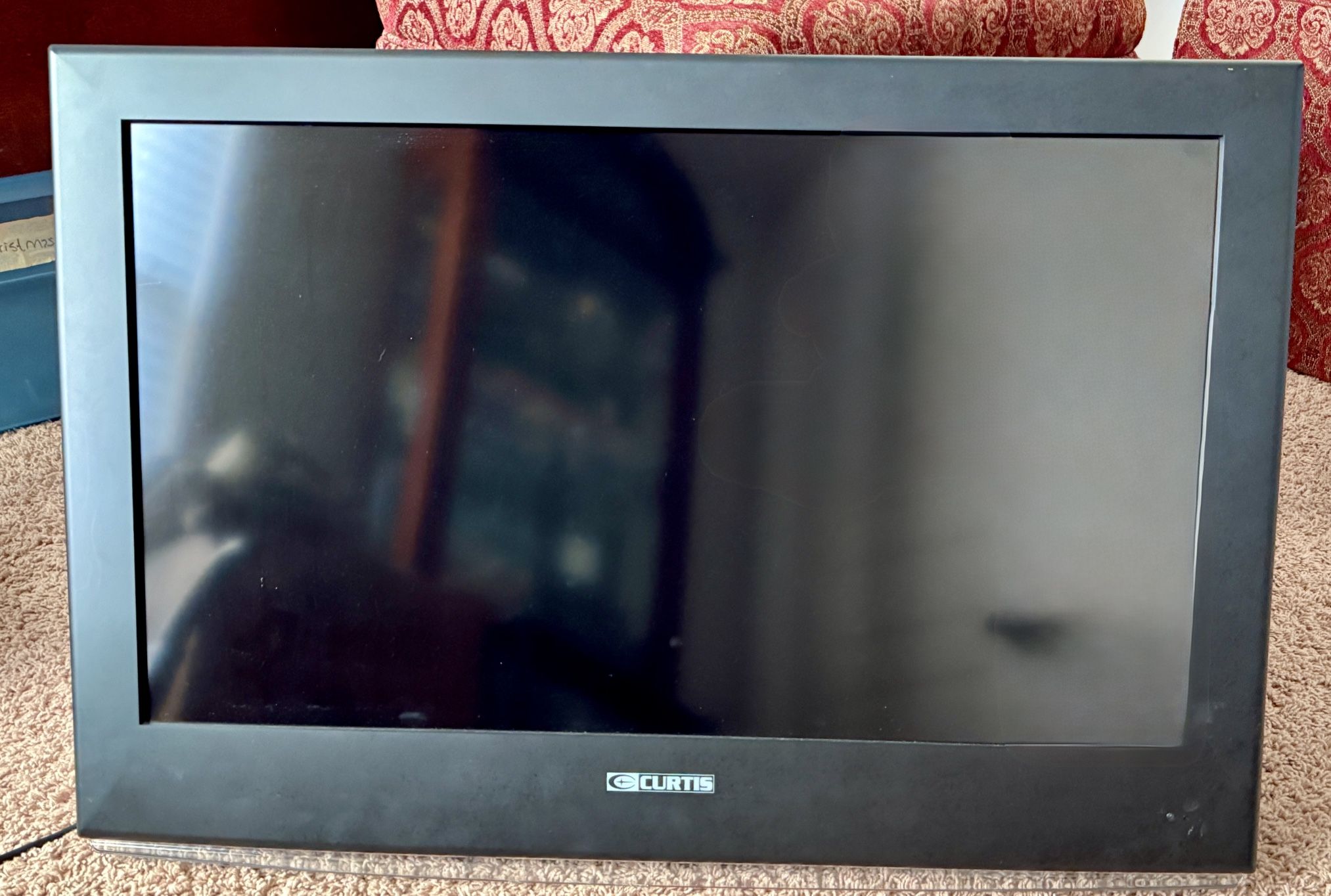 32” Curtis Television With Remote & 3 HDMI Inputs.