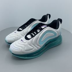 Nike Air Max 720 White Aurora Running Shoe Sz 5Y Youth - Womens 6.5. AQ3196-101