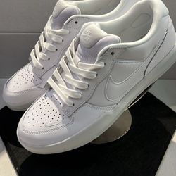 NIKE SB FORCE 58 LOW “TRIPLE WHITE”
