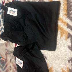 happy chef work kitchen pans 